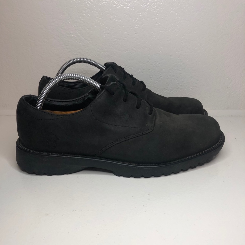 Timberland Black Suede Weatherproof Shoe